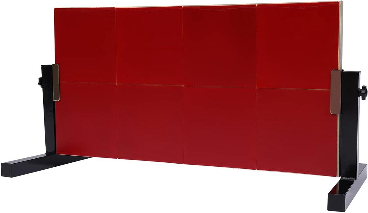 Tafeltennis Retourbord - Rebounder Ping Pong - Zelf Trainen - 360 Graden Verstelbaar - 66 x 33 cm