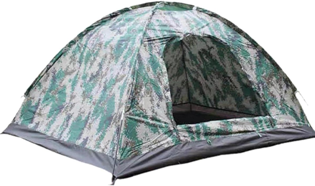 Eenpersoonstent - Wandel tent - Outdoor avonturen - Snelle opzet - 200x100cm - Meerkleurig
