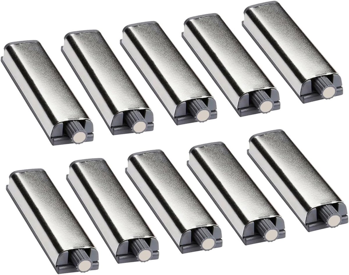 to Open Deurvangers voor Keukenkast Kast Kledingkast Automatische Spring Flap Touch Klink voor Schroefbevestiging Pack van 10 pcs