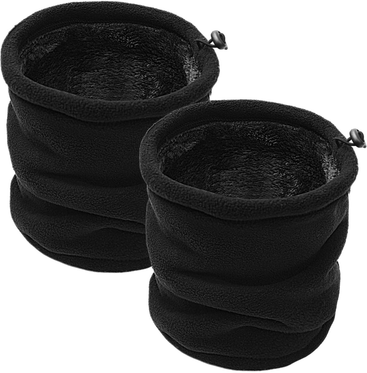 2 stuks winterhalswarmers, colsjaal voor heren en dames, voor motorfiets, skiën, hardlopen, fietsen, sport