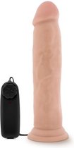 Dr. Skin - Dr. Throb Vibrator Met Zuignap 24 cm - Beige - Sextoys - Vibrators