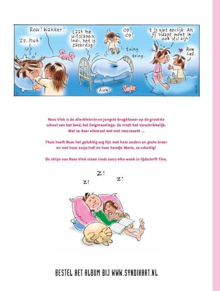 Roos Vink 4 - Brugpieper Roos Vink Schattig! - back cover