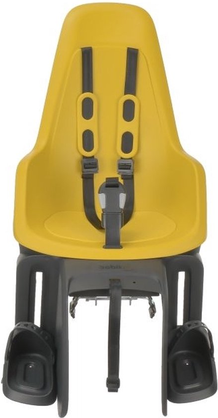 Siège Enfant Bobike ONE Mini – MIGHTY MUSTARD – Pour Potence Guidon Avant