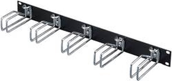 Patchkast Rittal Key Rittal 7257.005 19 inch Patchkast-kabelvoering 1 HE Zwart | bol.com