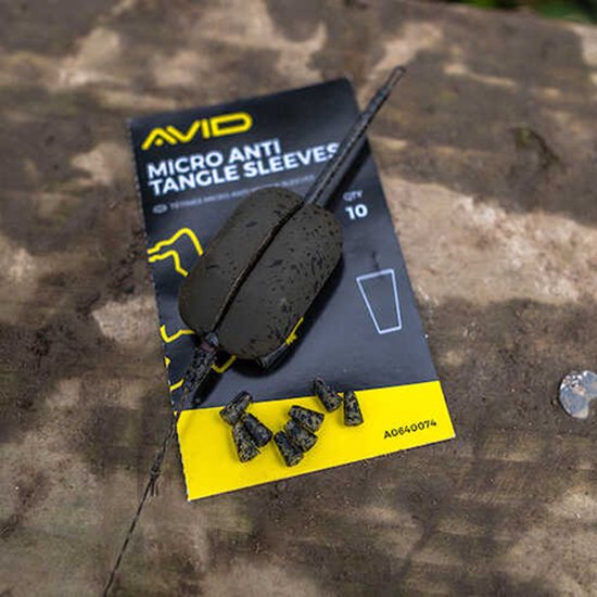 Avid Carp Terminal Tackle Micro Anti Tangle Sleeves (10 pcs) van AVID — afbeelding 5