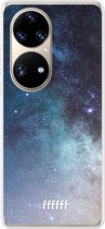 6F hoesje - geschikt voor Huawei P50 Pro -  Transparant TPU Case - Milky Way #ffffff