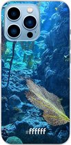 6F hoesje - geschikt voor iPhone 13 Pro - Transparant TPU Case - Coral Reef #ffffff