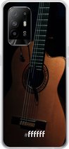 6F hoesje - geschikt voor OPPO A94 5G -  Transparant TPU Case - Guitar #ffffff