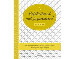 Gefeliciteerd met je pensioen! invulboek