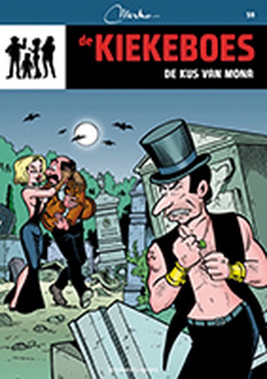 Cover van het boek 'De Kiekeboes 059 De kus van Mona'
