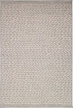 Living Geweven Vloerkleed 160 cm x 230 cm Folia Grijs