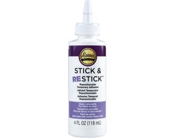 Aleene's Lijm - Stick & Restick - Respositionable - 118ml (Carded)
