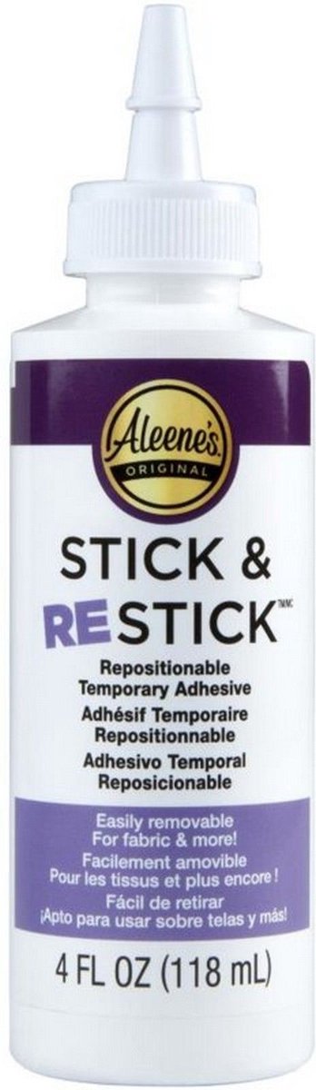 Aleene's Lijm - Stick & Restick - Respositionable - 118ml (Carded)