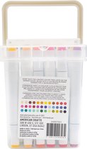 American Crafts Sketch Markers - Dubbele Punt - Value pack Doos - 36 stuks