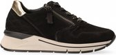 Gabor  - Sneaker Suede - Black - 38
