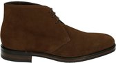 Loake PIMLICO BROWN SUEDE - Volwassenen Business half-hoog - Kleur: Cognac - Maat: 45