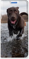 Standcase Hoesje OPPO Reno6 5G Smart Cover Honden Labrador