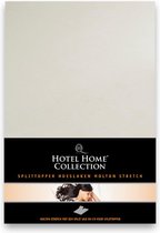 Hotel Home Collection - Split Topper Molton-Stretch - 180x200/220+10 cm - Wit