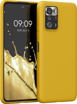 kwmobile telefoonhoesje voor Xiaomi Poco X3 GT - Hoesje voor smartphone - Back cover in honinggeel