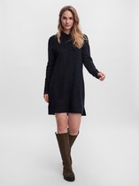 Vero Moda VMLEFILE LS HOOD DRESS - Black Black