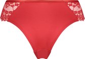Hunkemöller Dames Lingerie Brazilian Claire  - Rood - maat XS
