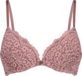 Hunkemöller Dames Lingerie Voorgevormde push-up beugel bh Rose  - Paars - maat C85