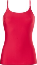 ten Cate Secrets spaghetti top (1-pack), dames hemd smalle bandjes, rood -  Maat: S