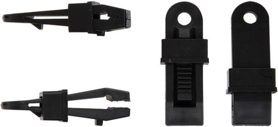 ProPlus Tenttapijt Clips – Klem Model – 83 x 32 x 21 mm – 4 stuks