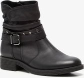 Softline dames enkellaarsjes - Zwart - Maat 41