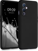 kwmobile telefoonhoesje voor OnePlus 9 (EU/NA Version) - Hoesje voor smartphone - Back cover in mat zwart