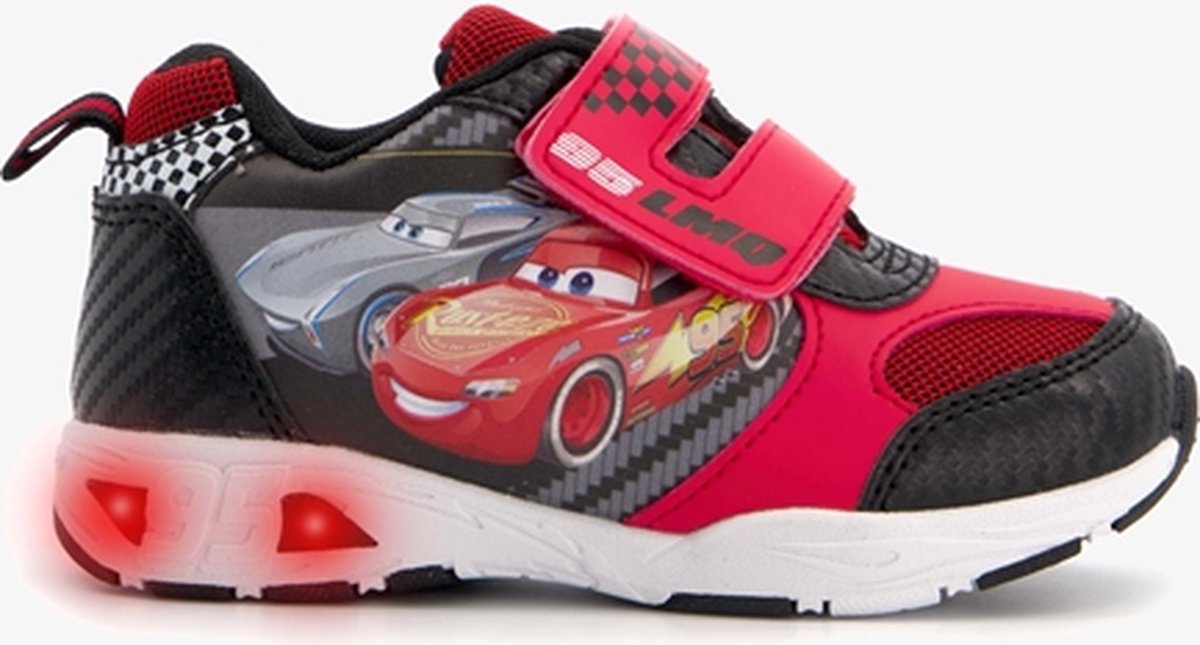 Cars jongens sneakers met lichtjes - Rood - Maat 30 | bol.com