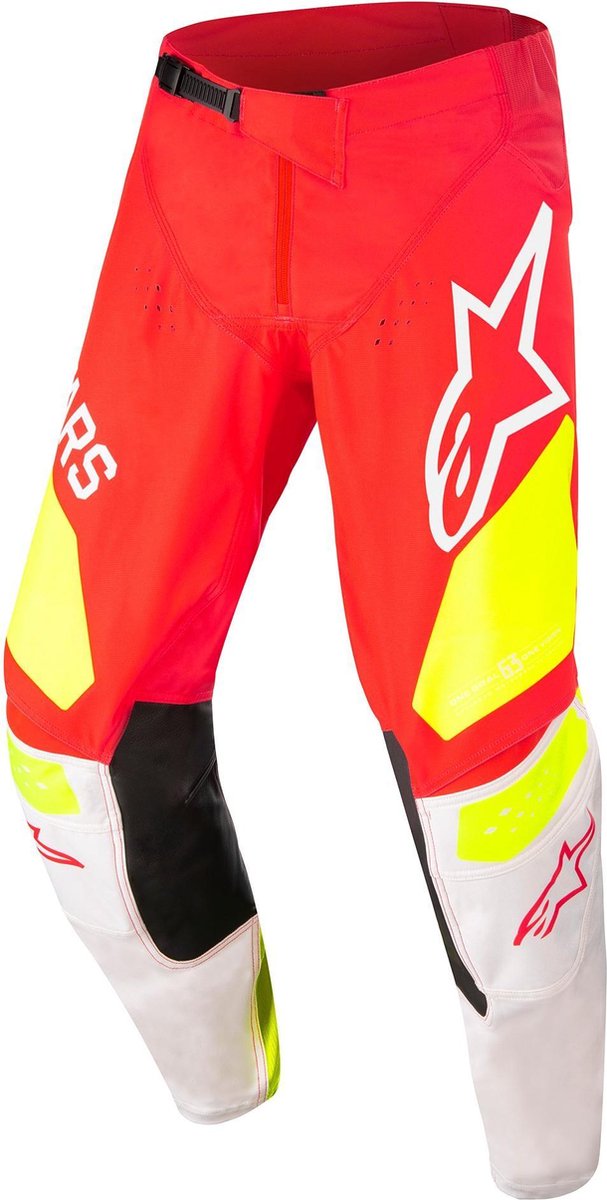 Alpinestars Techstar Factory Pants Red Fluo White Yellow Fluo 32
