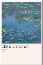 Walljar - Claude Monet - Water Lelies - Muurdecoratie - Poster