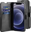 BeHello - iPhone 13 Pro Max Hoesje - Gel Wallet Case met Pasjeshouder Zwart
