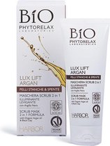 Phytorelax Bio Lux Lift Argan  Illuminating Scrub Mask 2 In 1