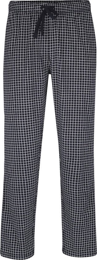 Pantalon de pyjama long homme Ceceba - bleu foncé à carreaux blancs - Taille: 5XL