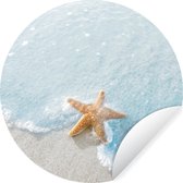 Papier peint Circle - Étoile de mer - Plage - Mer - ⌀ 30 cm - Wall Circle