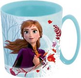 mok Frozen II junior 350 ml lichtblauw