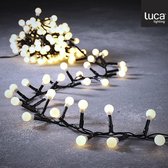 Luca Lighting - Snake light bes classic wit 550led IP44 8 function controller en timer - l1400cm - Woonaccessoires en seizoensgebondendecoratie  (USA/Canada stekker )