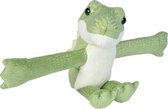 knuffel krokodil junior 18 cm pluche groen