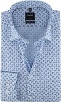 OLYMP Luxor Overhemd Paisley Blauw - maat 41