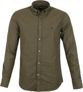 Hugo Boss Overhemd Mabsoot Donkergroen - maat M