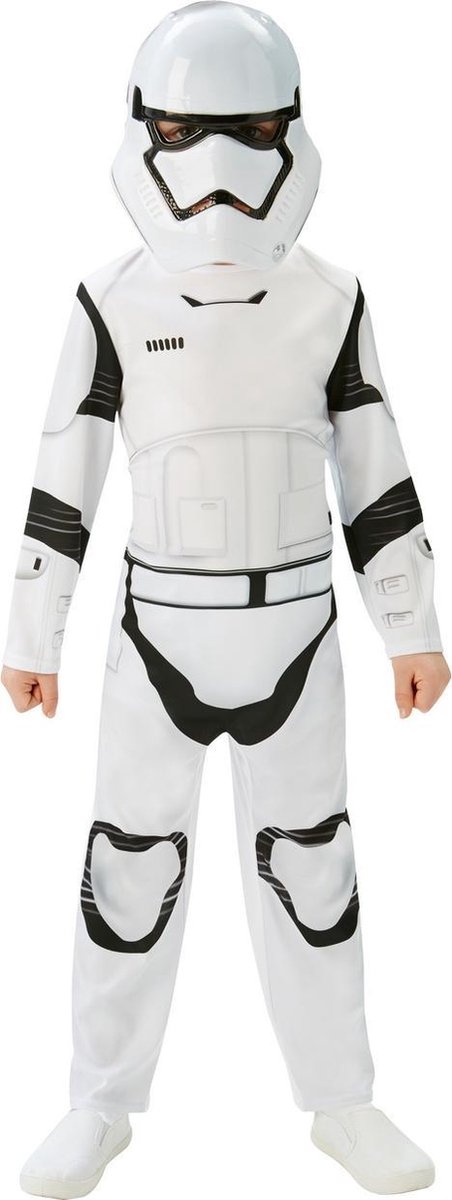 Star Wars Deluxe Stormtrooper Maat 128/140 - Kinderkostuum