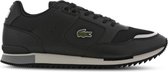 Lacoste Partner Piste 01201 SMA Heren Sneakers - Black/Grey - Maat 43