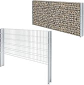 Everest Schanskorf dubbelstaafmat 2,008x1,03 m 6m (lengte) staal zilver
