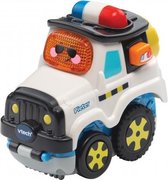 Toet Toet auto press & go - Pieter Politie 13 cm wit