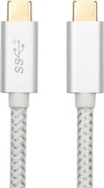 USB-C / Type-C Male naar USB-C / Type-C Male Full-functionele datakabel, kabellengte: 2m