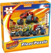 vloerpuzzel Nickelodeon Blaze 60 x 40 cm 35-delig