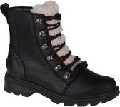 Sorel Lennox Lace Cozy WP Boot 1952511010, Femme, Zwart, Chaussures d'hiver, Taille: 38 EU