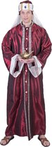 Funny Fashion - 1001 Nacht & Arabisch & Midden-Oosten Kostuum - Perzische 1001 Nachten Sjah - Man - Rood, Bruin - One Size - Kerst - Verkleedkleding